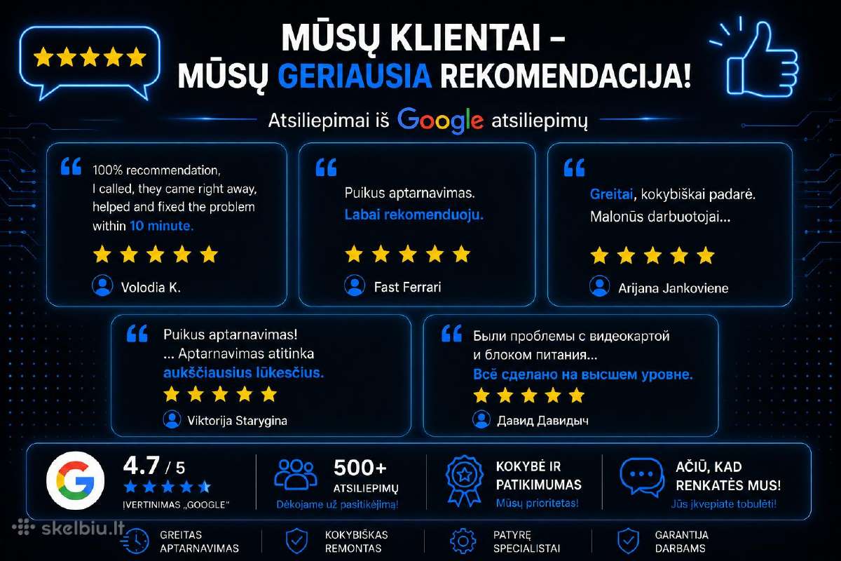 Skubus kompiuterių remontas – Savanorių pr. 40 - nuotraukos Nr. 4