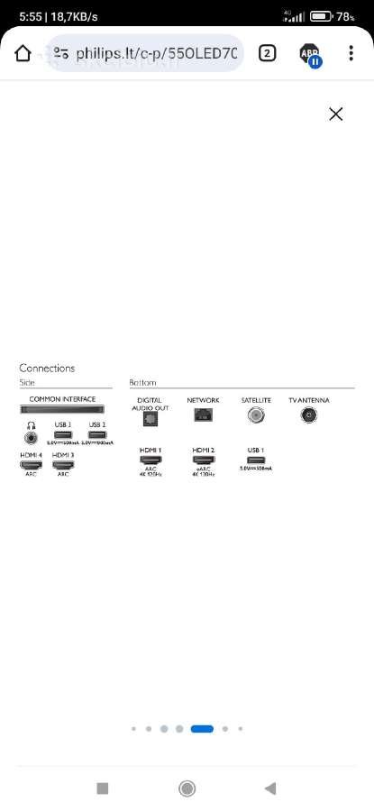 Televizorius philips 55 oled - nuotraukos Nr. 7