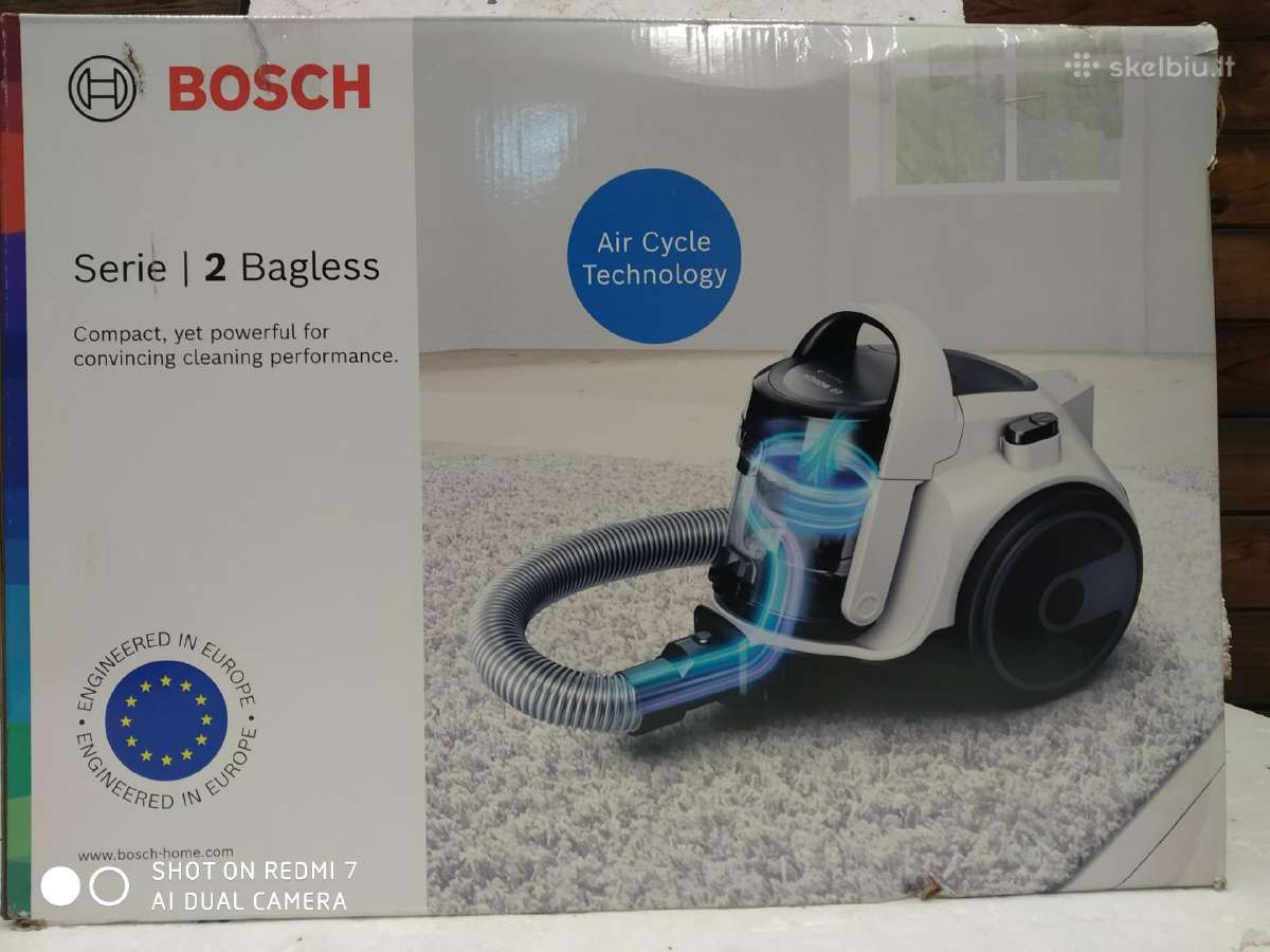 Dulkių siurblys Bosch.