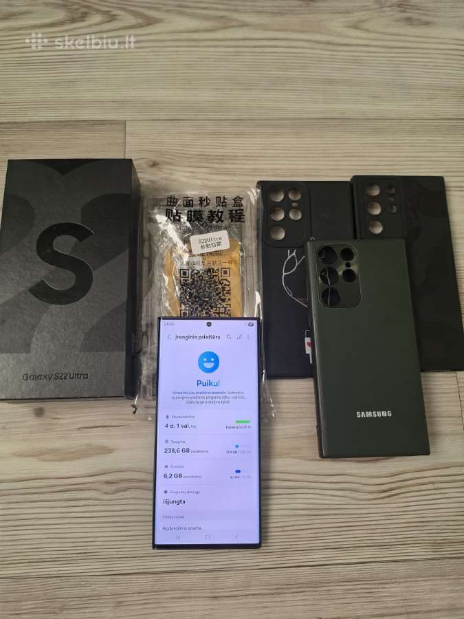Samsung s22 ultra 12gb RAM 256gb