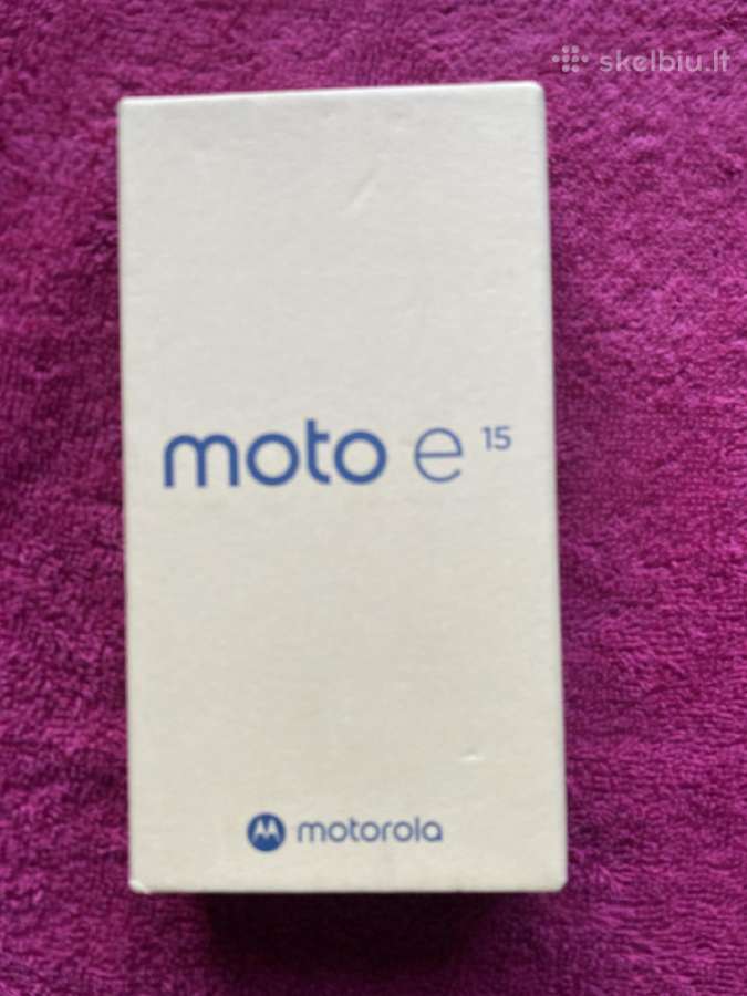 Moto E15.64gb. 26m.