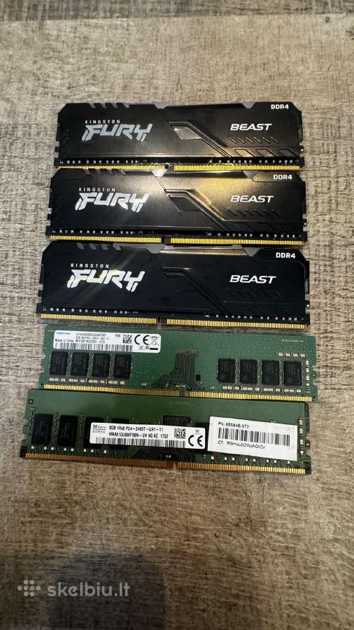 Ddr4 ramai pigiau