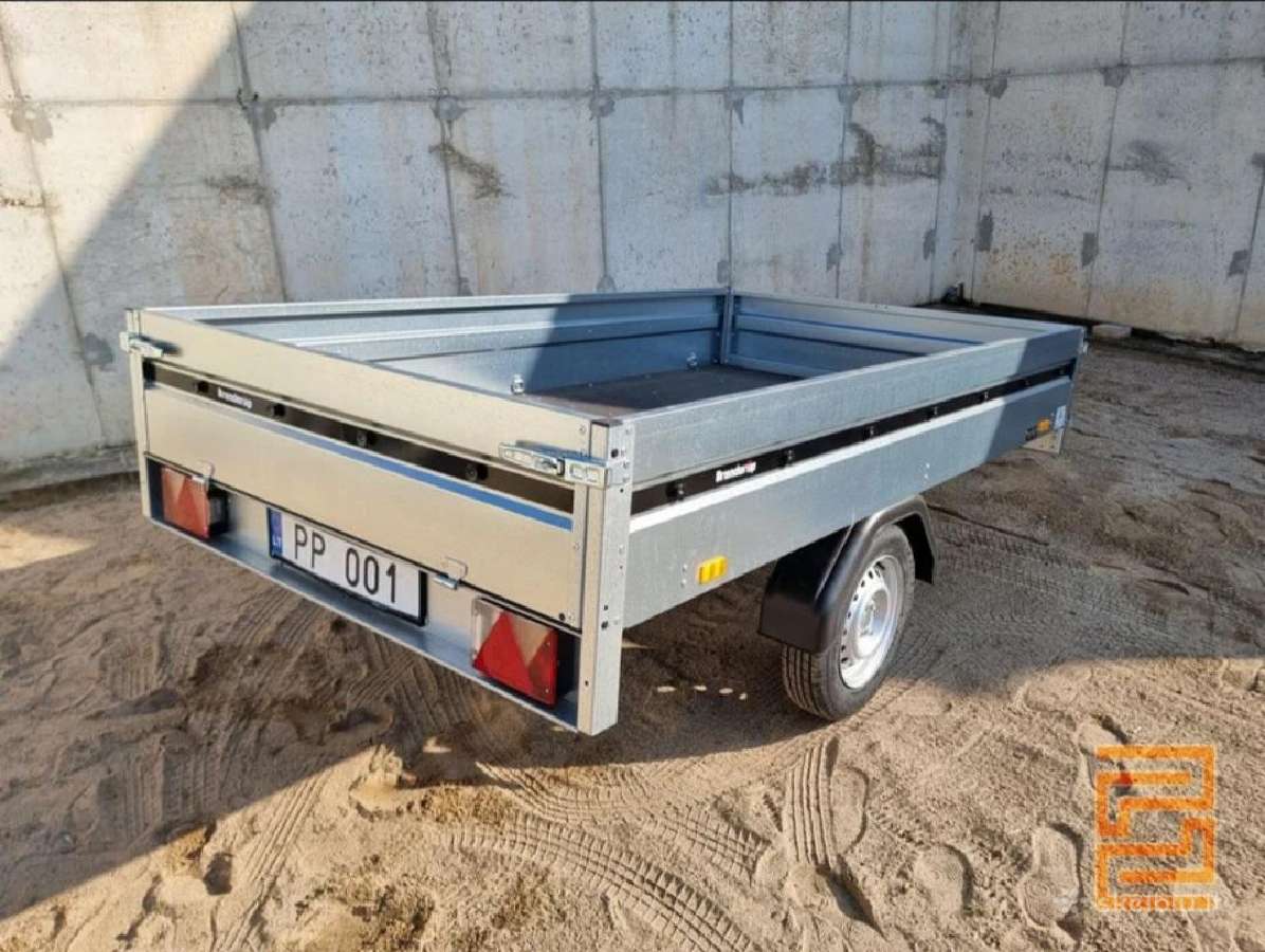 Nauja stipri 2.5x1.4m priekaba - nuotraukos Nr. 8