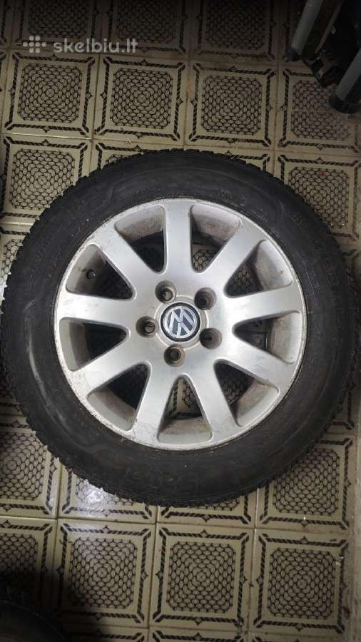 Lieti ratlankiai su padangomis VW - nuotraukos Nr. 2