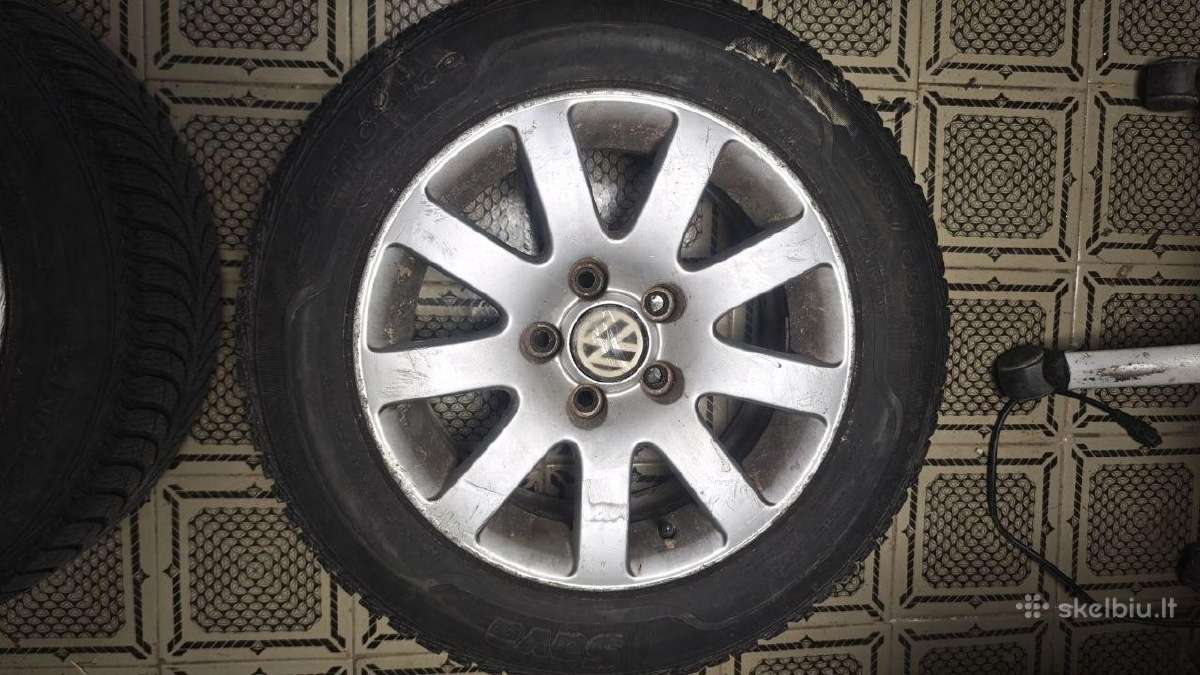 Lieti ratlankiai su padangomis VW - nuotraukos Nr. 3