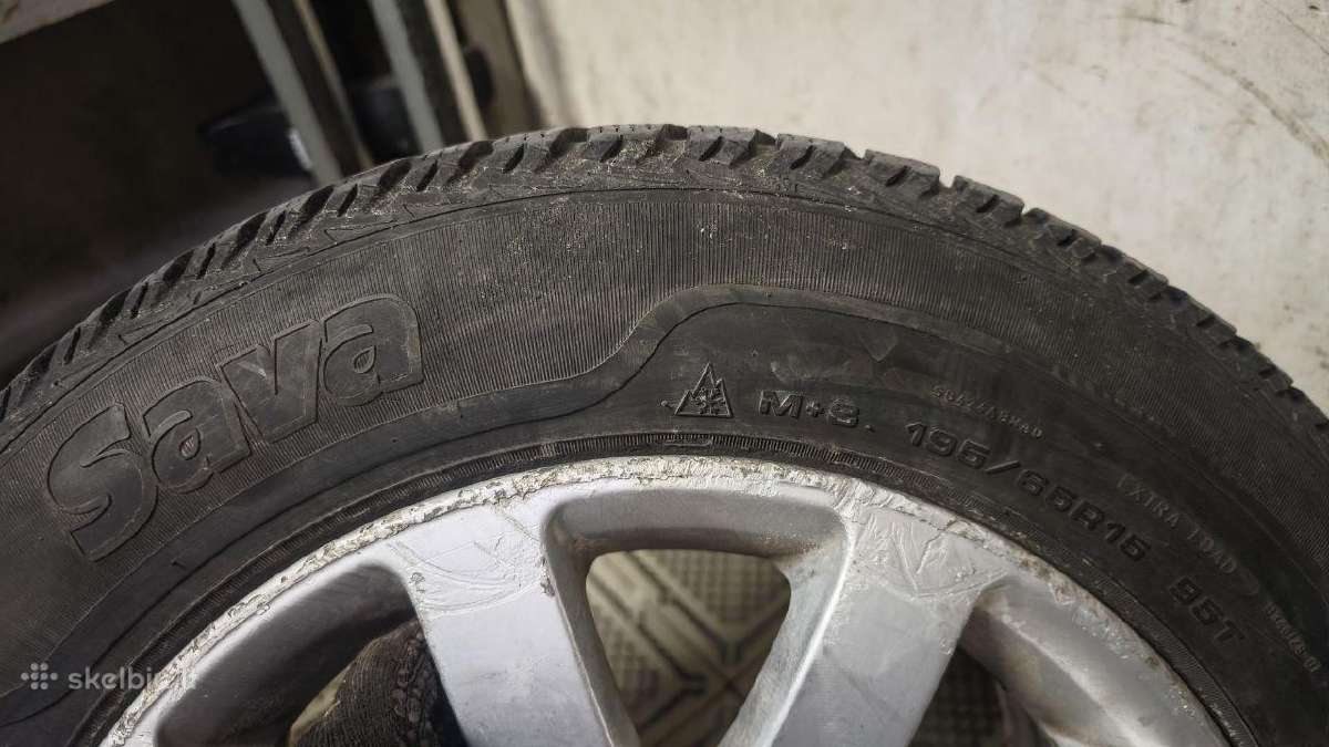 Lieti ratlankiai su padangomis VW - nuotraukos Nr. 6