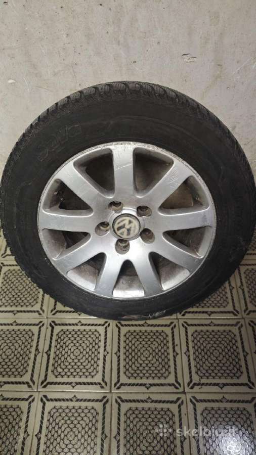 Lieti ratlankiai su padangomis VW - nuotraukos Nr. 7