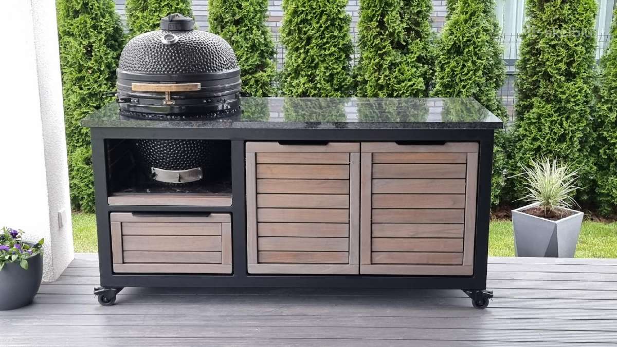 Grill zona terasai, kamado baldai - nuotraukos Nr. 6