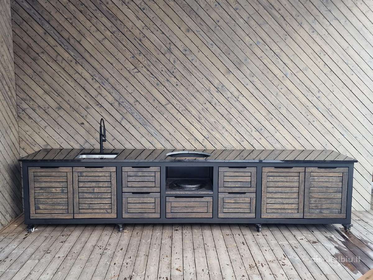 Grill zona terasai, kamado baldai - nuotraukos Nr. 13