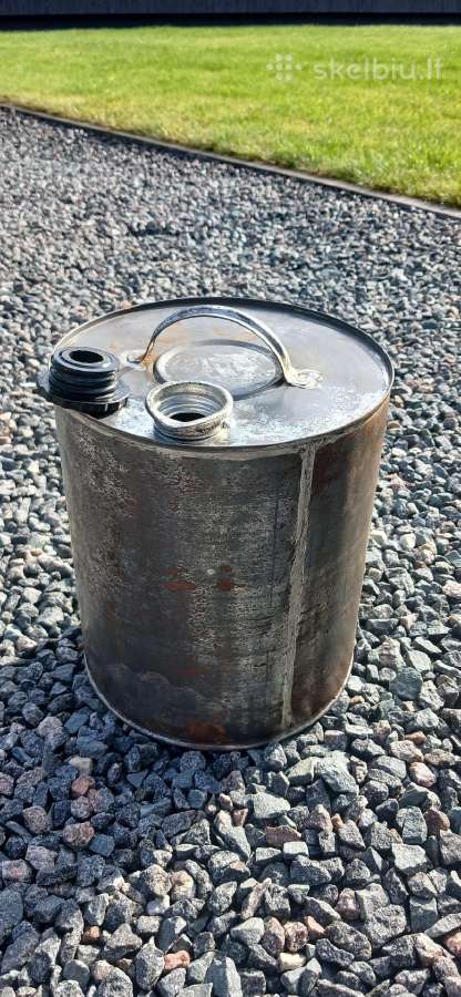 Bakas 10 l metalinis kurui ar alyvai - nuotraukos Nr. 4
