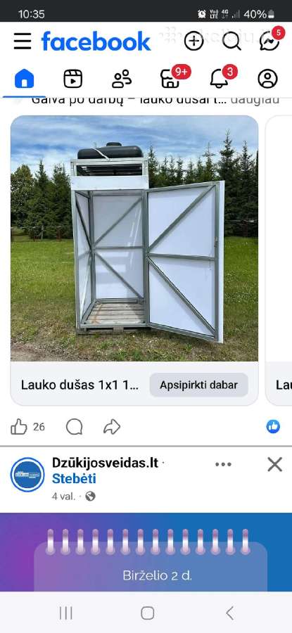 Lauko dušas