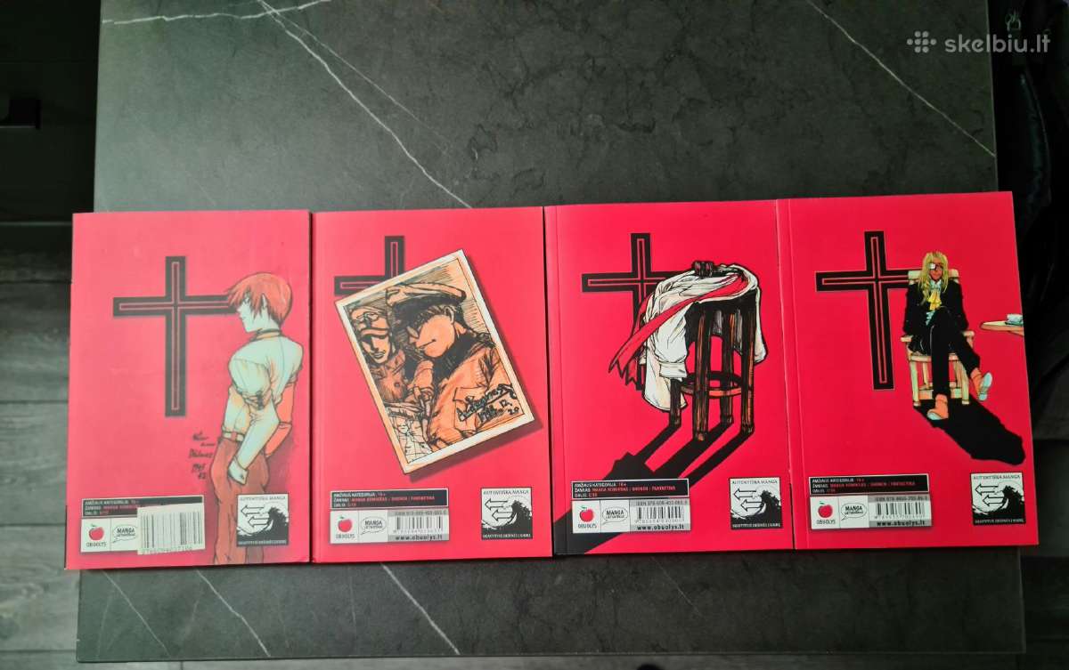Hellsing Volume 1-4 Manga Lt - nuotraukos Nr. 2