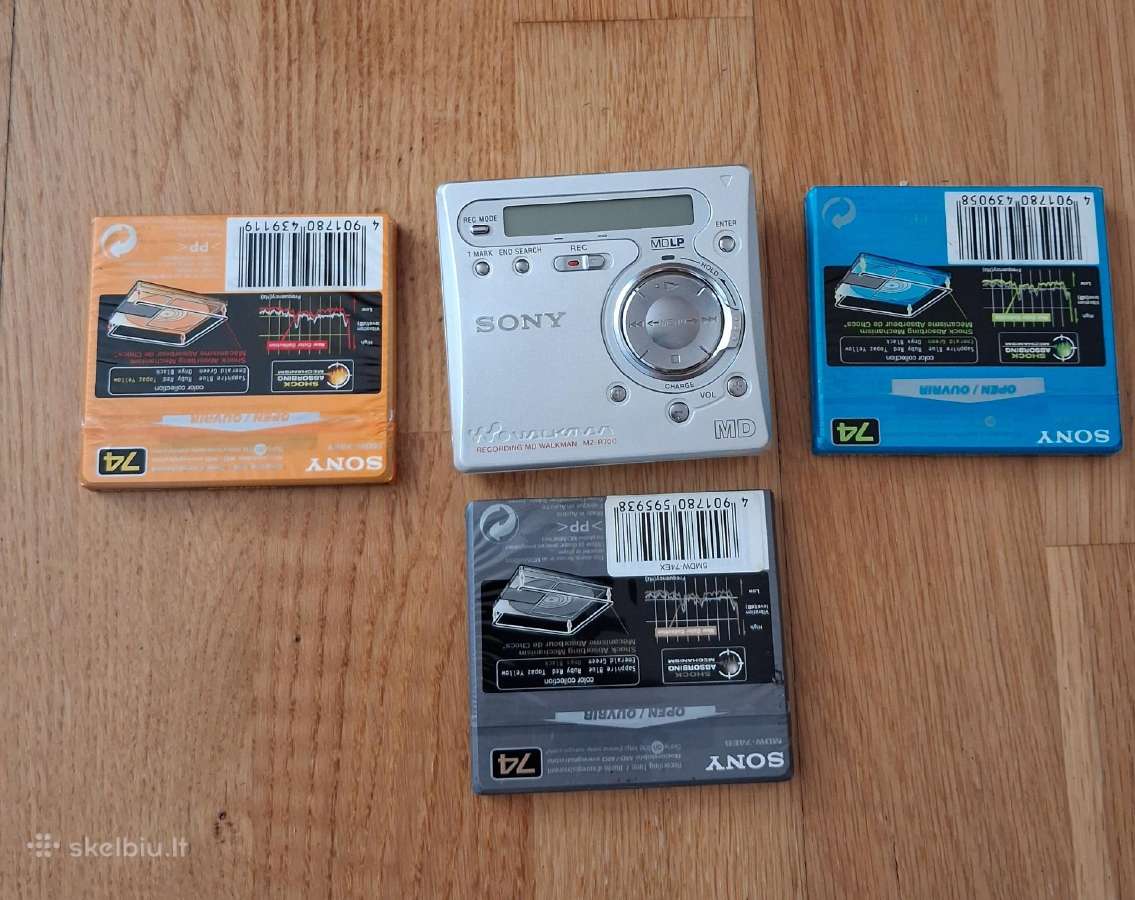 Sony Mz-r700 portable Minidisc recorder - nuotraukos Nr. 9