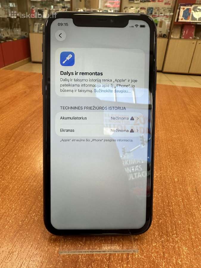 Apple iPhone 11 128 GB (naudotas) - nuotraukos Nr. 3