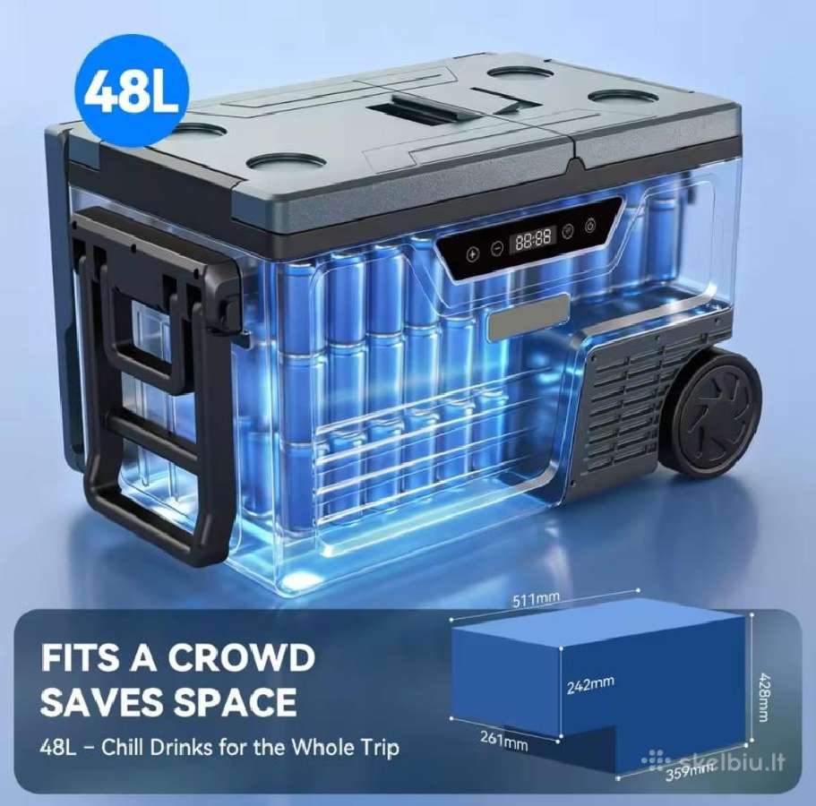 Foursun 48 litrų dviejų zonų su Bluetooth - nuotraukos Nr. 2