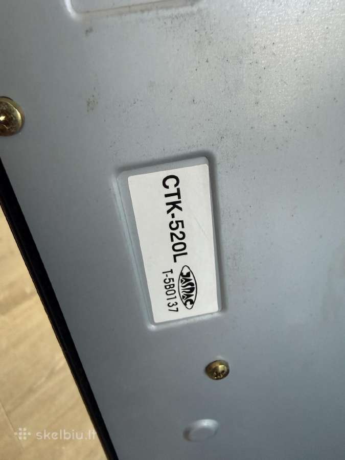 Casio Ctk-520l sintezatorius - nuotraukos Nr. 2