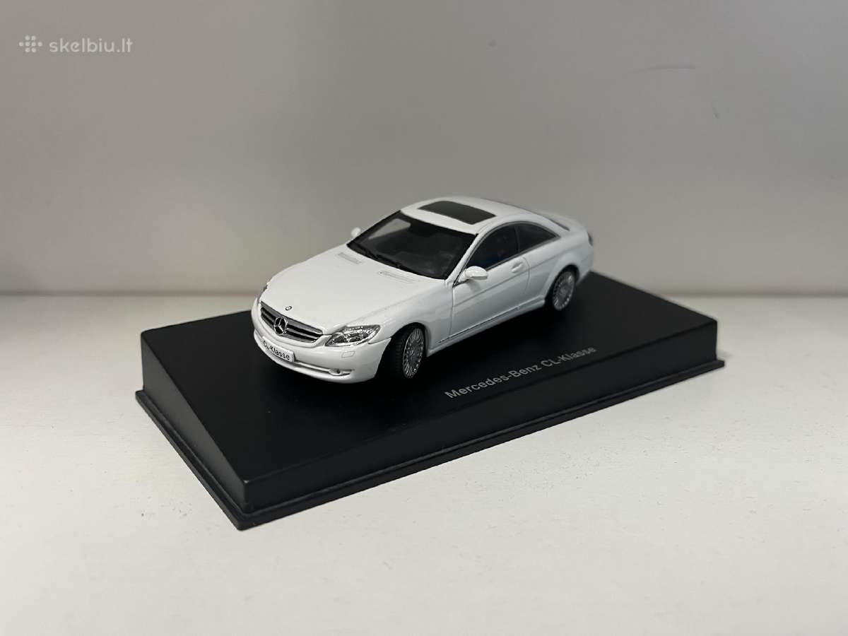 Kolekciniai modeliukai-mercedes Benz Cl