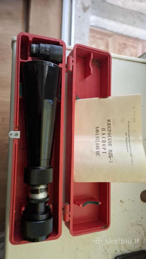 Mikroskopas Mpb 3