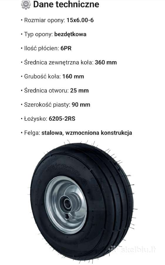 Traktoriuko ratai - nuotraukos Nr. 3