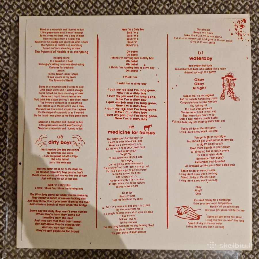 Viagra Boys - Viagr Aboys / Vinyl Lp on Transparen - nuotraukos Nr. 7