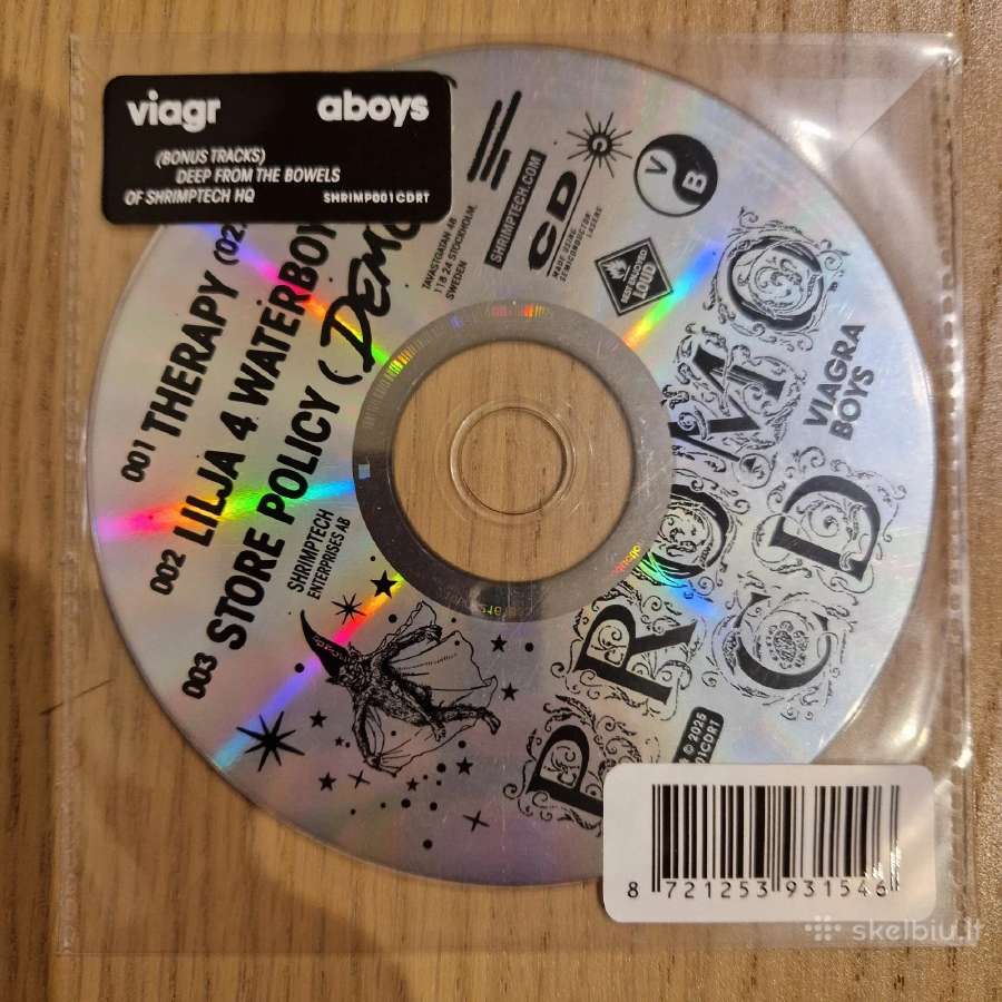 Viagra Boys - Viagr Aboys / Vinyl Lp on Transparen - nuotraukos Nr. 11