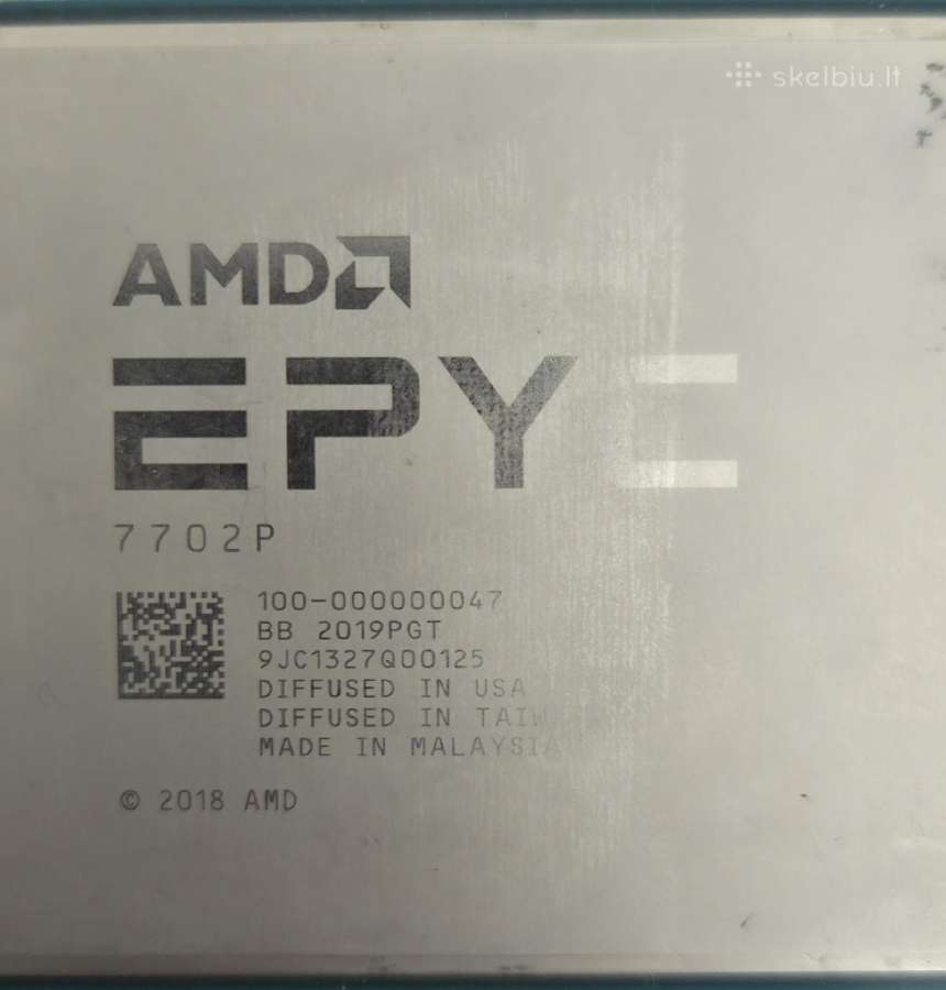 Cpu Xeon Gold, Epyc 7702p ir kt. -52vnt. už 180eur