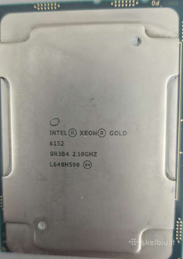 Cpu Xeon Gold, Epyc 7702p ir kt. -58vnt. už 180eur - nuotraukos Nr. 2