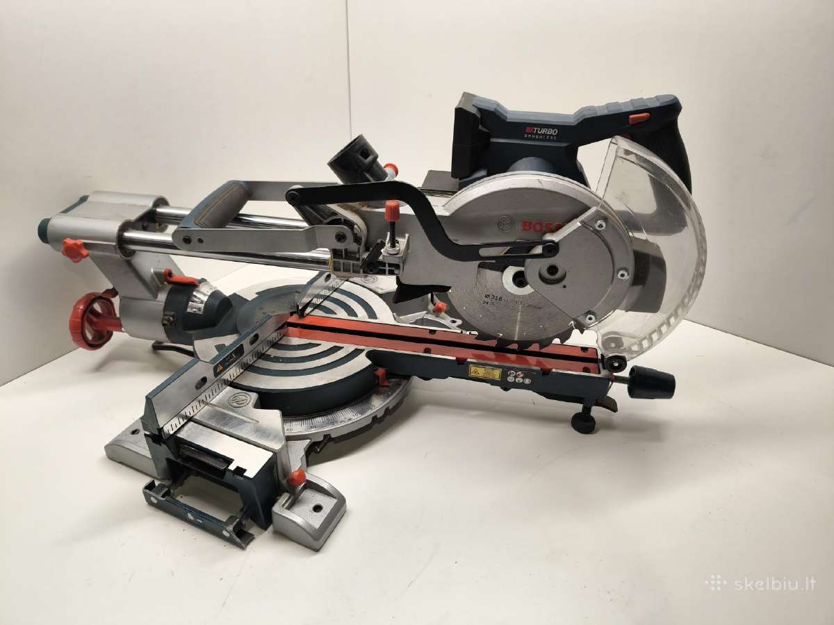 Bosch Professional Gcm 18v-216 D akumuliatorinės