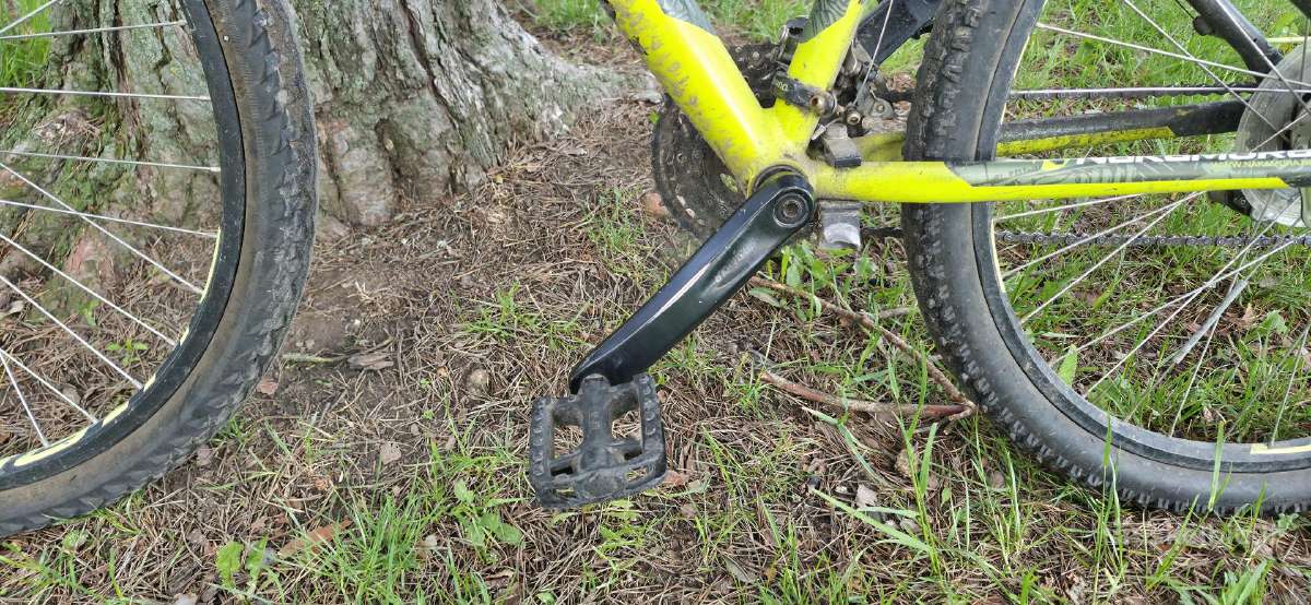 Žaliai juodas MTB dviratis 11-14 m vaikui - nuotraukos Nr. 6