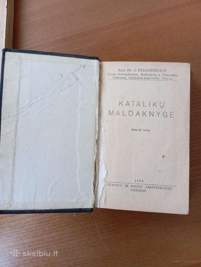 Maldaknygė 1956 antikvarinės knygos - nuotraukos Nr. 2