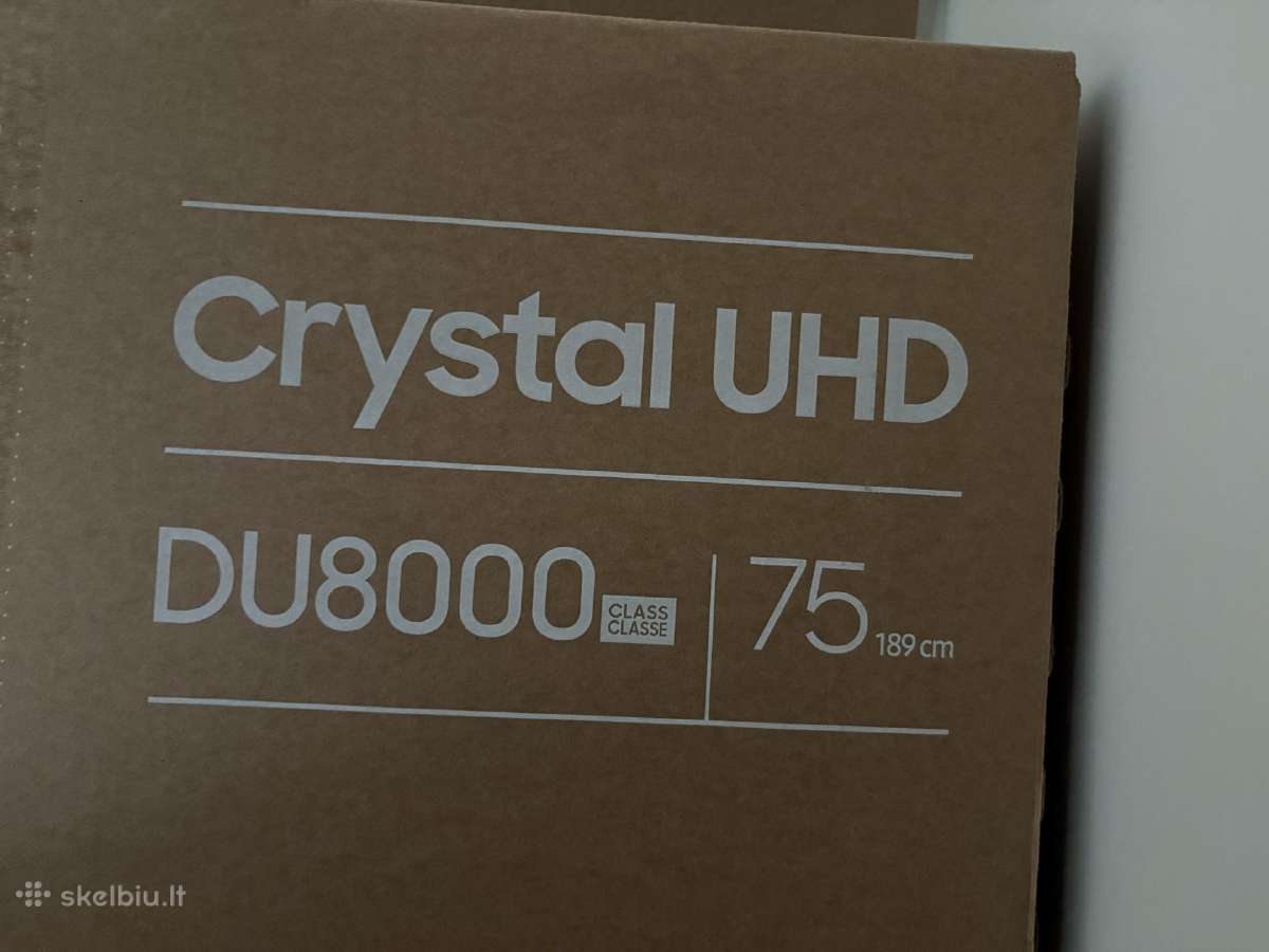 Parduodu Crystal Uhd Du8000 - nuotraukos Nr. 2