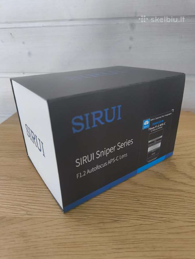 Sirui 75mm objektyvas - nuotraukos Nr. 5
