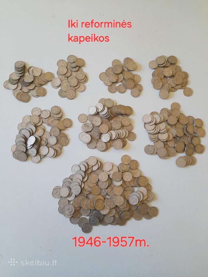 Iki reforminės kapeikos 1946-1957m
