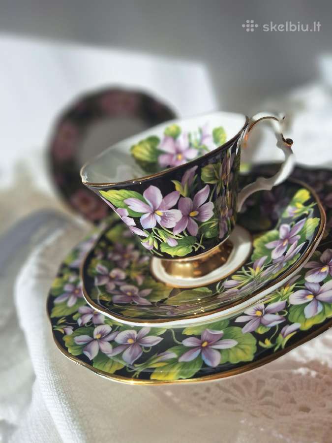 Royal Albert trio