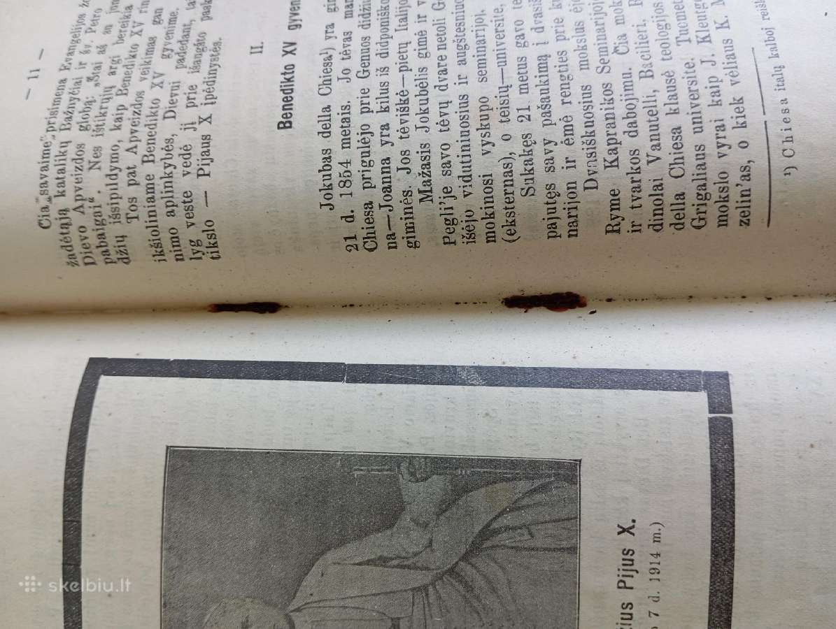 Antikvarinės knygos Naujasis popiežius 1914 - nuotraukos Nr. 8