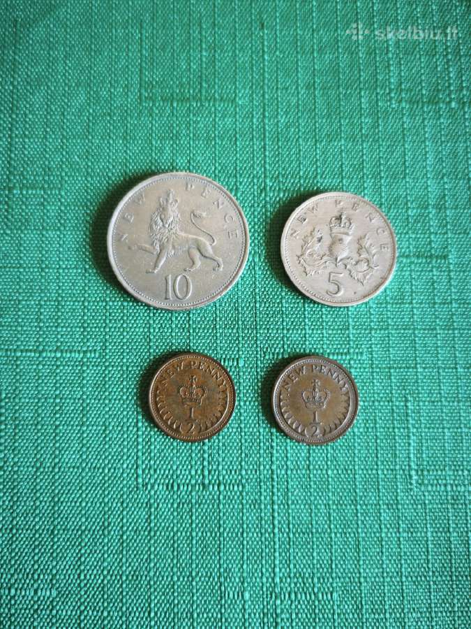 Didžiosios Britanijos monetos - nuotraukos Nr. 7