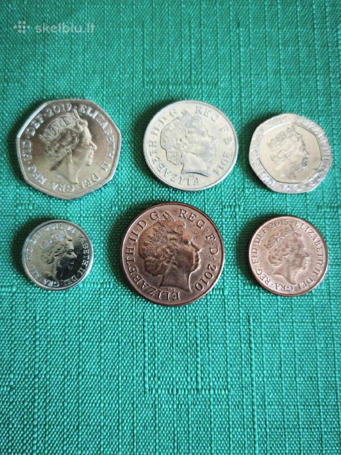 Didžiosios Britanijos monetos - nuotraukos Nr. 9