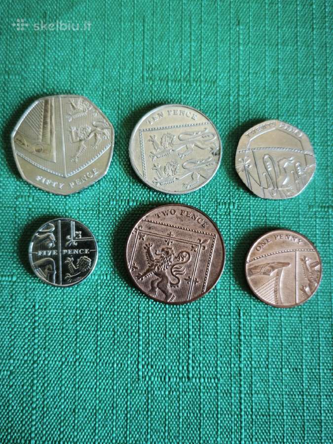 Didžiosios Britanijos monetos - nuotraukos Nr. 10