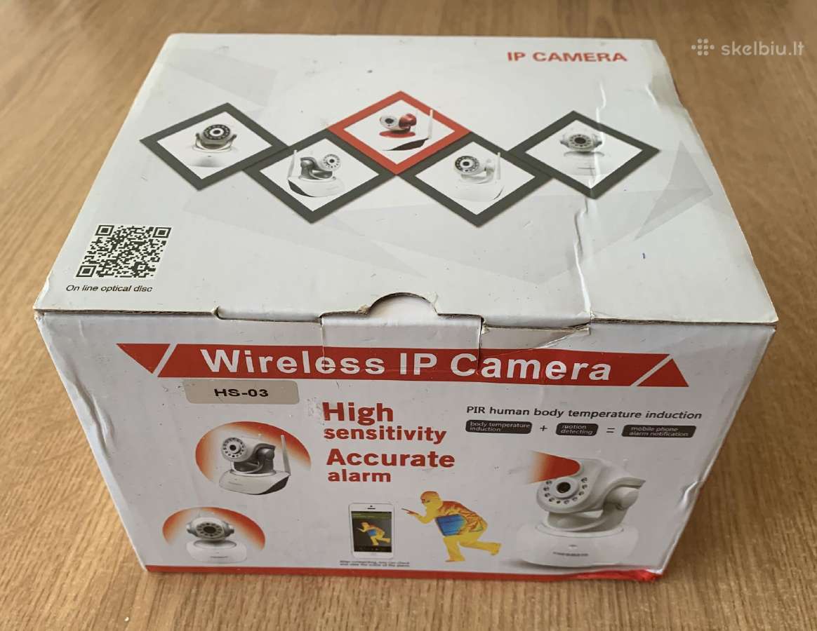 Ip WiFi stebejimo kamera - nuotraukos Nr. 5