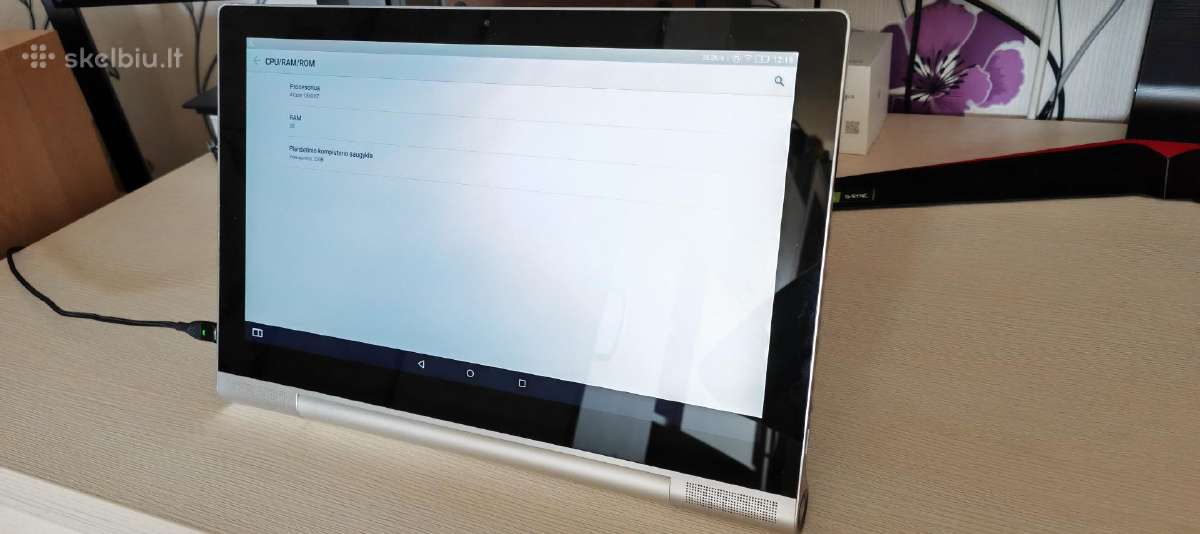Lenovo tablet 2 pro 1380f - nuotraukos Nr. 2