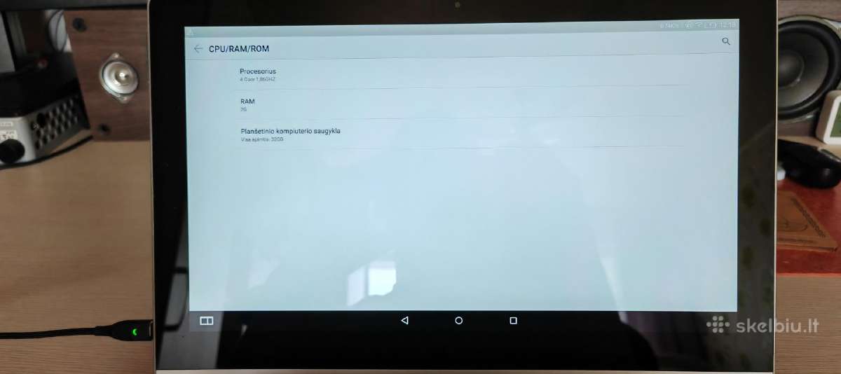Lenovo tablet 2 pro 1380f - nuotraukos Nr. 4
