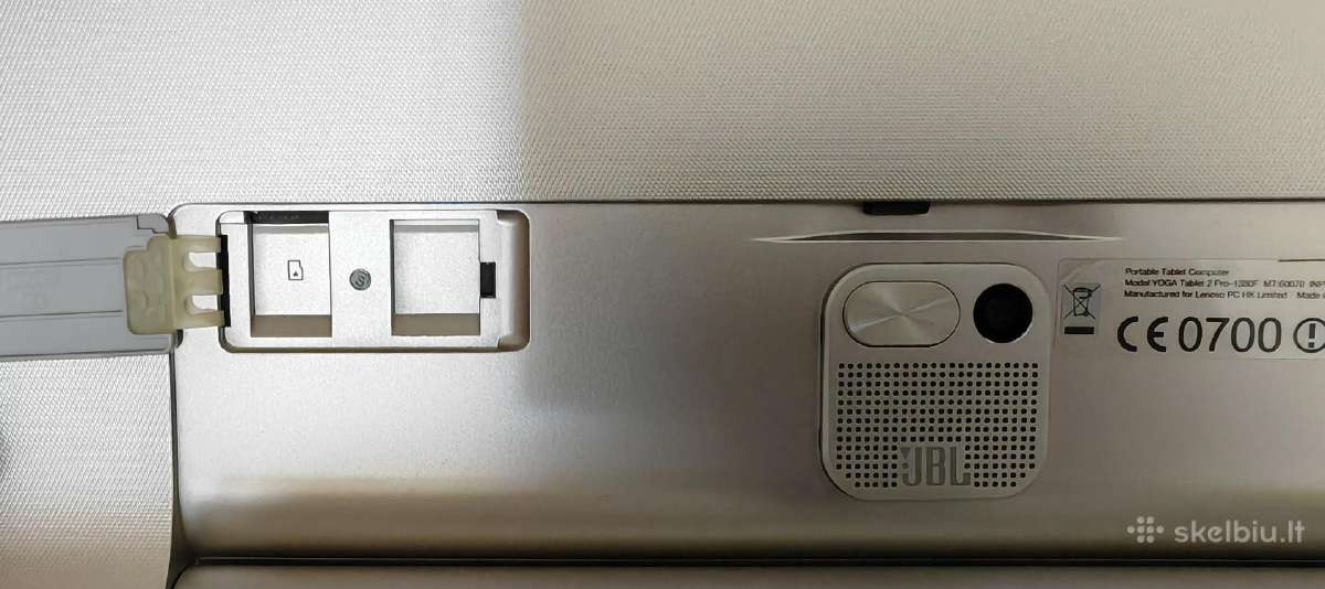 Lenovo tablet 2 pro 1380f - nuotraukos Nr. 9