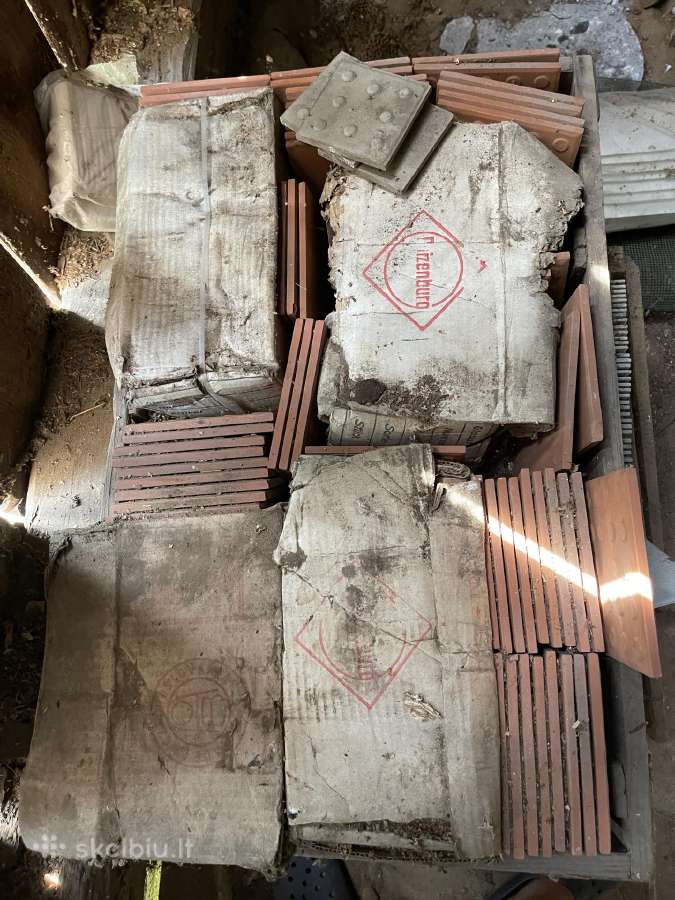 Vintažinės Boizenburg grindų plytelės