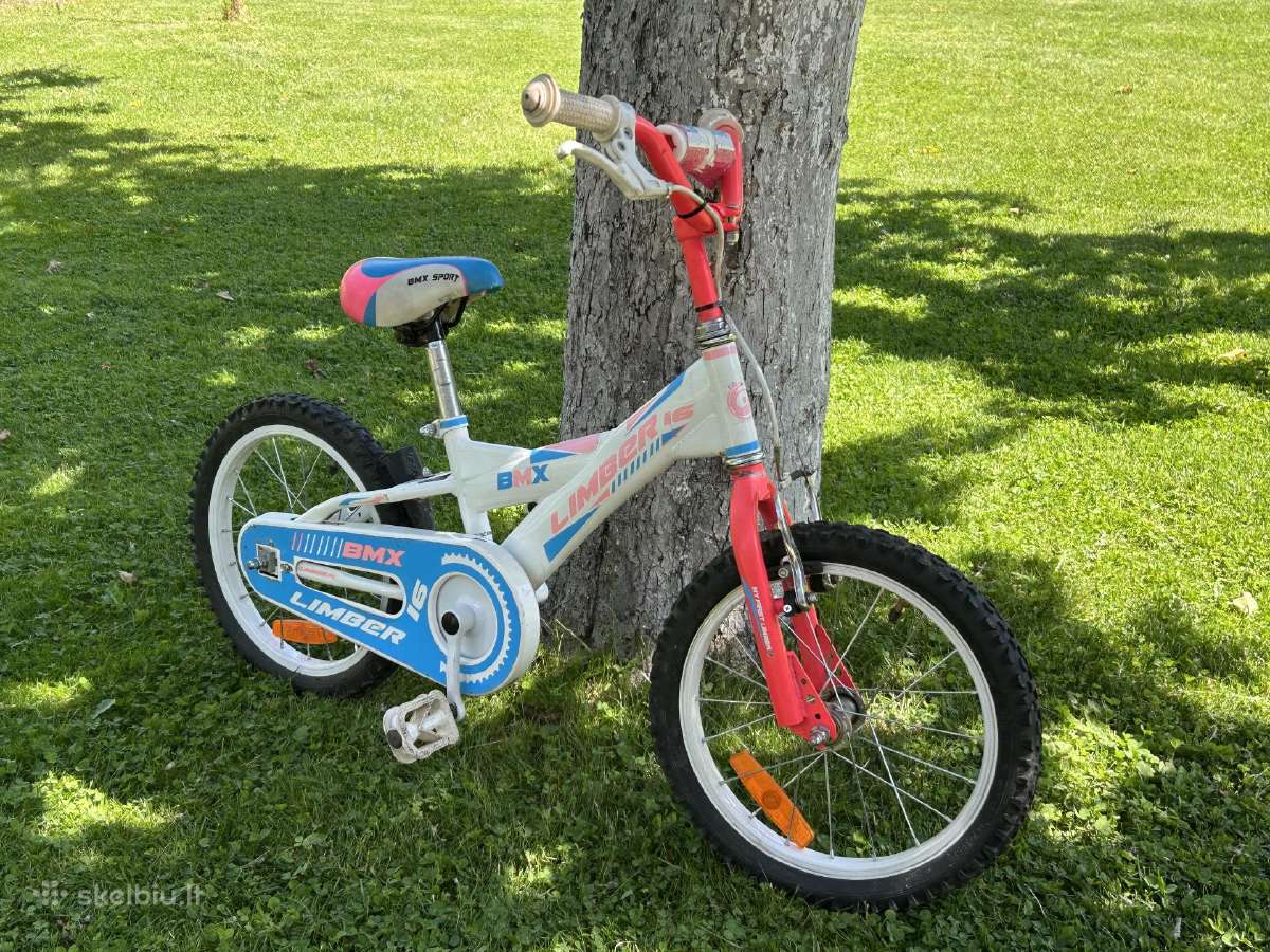 Parduodamas vaikiškas dviratis Limber BMX 16