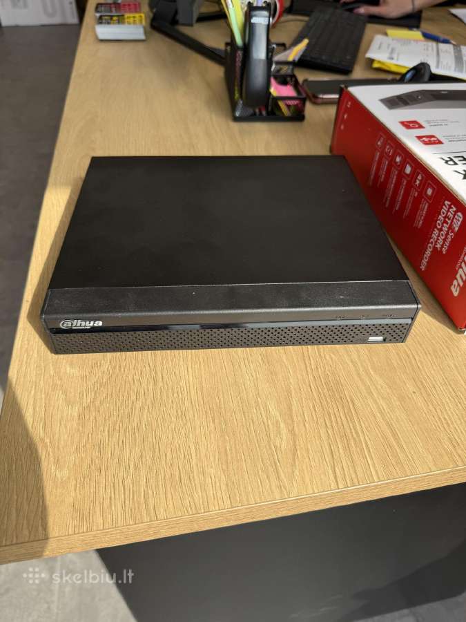 Dahua 4 kanalų 4k vaizdo įrašymo įrenginys (Nvr) –