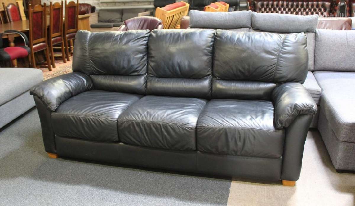 Natūralios odos sofa su miegojimo funkcija - nuotraukos Nr. 4