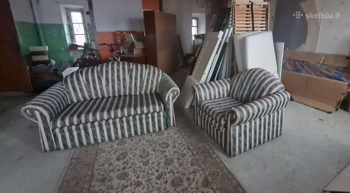 Sofute ir fotelis