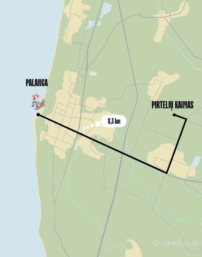 Parduodamas sklypas projekte Pirteliu Kaimas Maxi