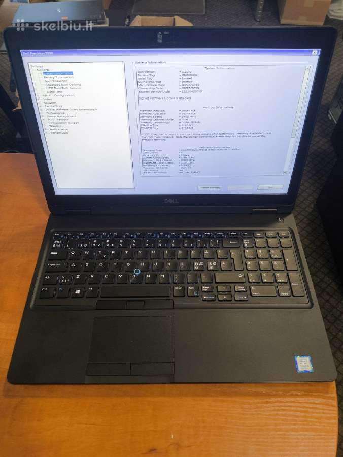 Precision 3530 I5-8400h 16gb 512gb Quadro 13%