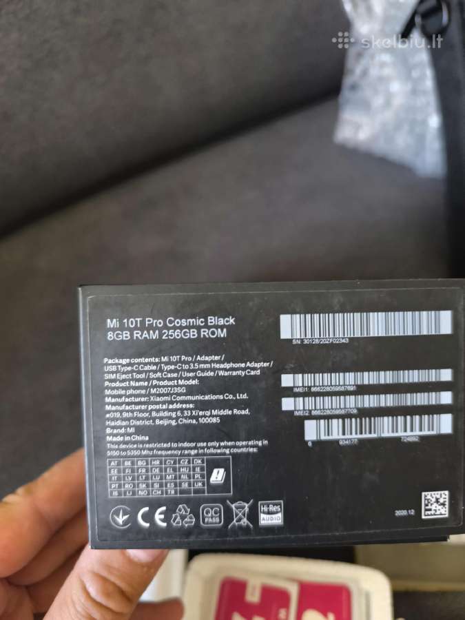 Xiaomi Mi 10t Pro telefonas - nuotraukos Nr. 3